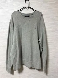 古着 90s Polo Ralph Lauren グレーニット レア物