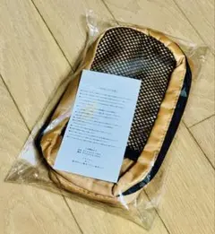 【新品・未使用】トラベルポーチ 小物入れ メッシュポケット付き