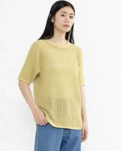 ＜PHEENY＞ Basket mesh S/S "LIME"のサムネイル