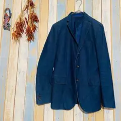 【m.f.editorial 】テーラードジャケット デニム　スタイリッシュ　Mのサムネイル