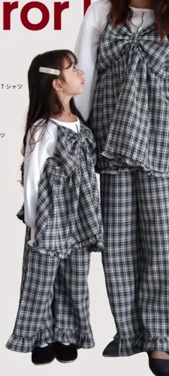 フリル ワイドパンツ セットアップ mirror bae×Birthdayのサムネイル