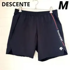 DESCENTEデサント　ネイビー ハーフパンツ 軽量吸汗速乾 ショートパンツM