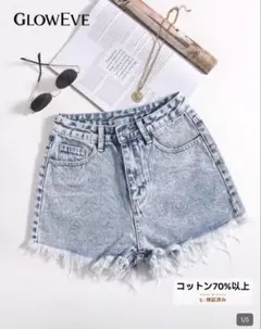 SHEIN デニムショートパンツ M