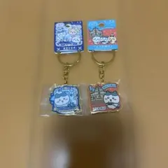 海外マカオ限定 ちいかわ ご当地キーホルダー ハチワレ 2個セット