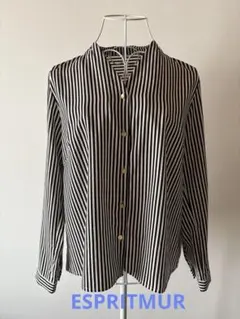 ESPRITMUR ストライプ柄 長袖シャツ
