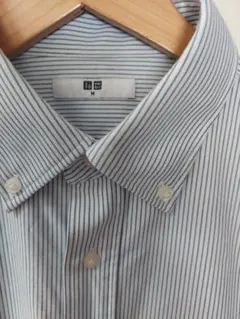 UNIQLO M 半袖ストライプシャツ