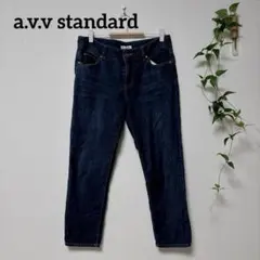 a.v.v standard ストレッチデニムパンツ ジーンズ M インディゴのサムネイル