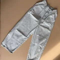GU ワイドデニムパンツ140cm