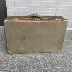 アンティークトランク ダークグリーン 昭和初期 - メルカリ