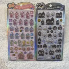 Monchhichi うるちゅるポップシール 2set