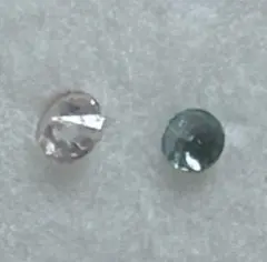 天然石 ピンク ダイヤモンド ブルー ダイヤモンド ルース 宝石 セット 裸石