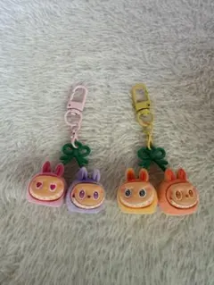 ラブブ キャラクターキーホルダー2個セット