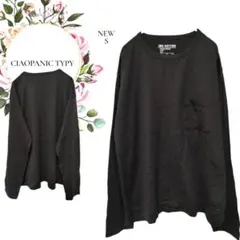 【チャオパニックティピー】メンズ新品未使用綿100%長袖Tシャツポケット無地♡S
