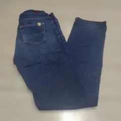 EDWIN　SOMETHING　スキニー　デニムパンツ　　濃色ブルー　29インチ