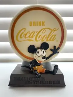 ミッキーマウス　コカコーラ　貯金箱