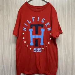 TOMMY HILFIGER レッド Tシャツ XL