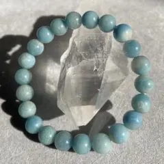 56«天然石»トロレアイトブレスレット