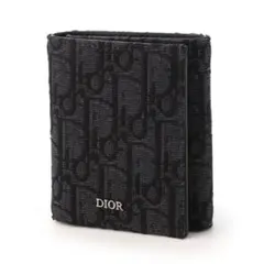 R*.様 Dior 三つ折り財布 オブリーク ジャカードのサムネイル