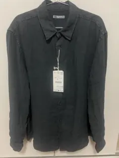 新品未使用ZARA 100%リネンシャツ
