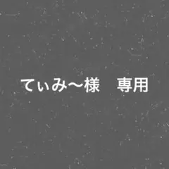 てぃみ〜様　専用