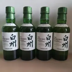 サントリー白州 180ml×4本セット - メルカリ