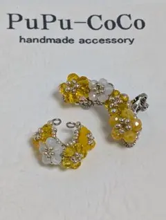 フラワーイヤーカフ2点セット♡NO.238
