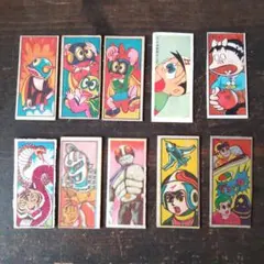 パーマン スーパージェッター ウルトラセブン もーれつア太郎 他 メンコ 10枚