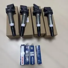 ミニＲ５５クラブマンBMW 1シリーズイグニッションコイルBOSCHプラグ4本のサムネイル