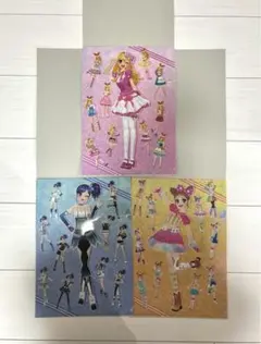 【匿名対応◎】アイカツ！　クリアファイル　3枚セット