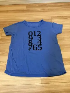 MAAROOK マルーク　数字プリント Tシャツ　半袖　青　ブルー　130cmのサムネイル