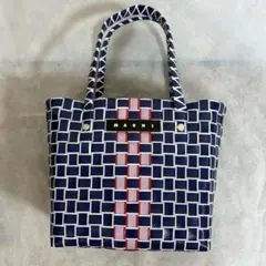 ☆新品未使用 MARUNI マルニかごバッグ ホワイトネコ【大人気商品