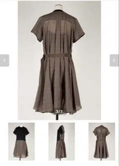 sacai 新品タグ付き　半額以下！半袖ワンピース 定価¥85,800ハンガー付のサムネイル