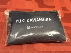 [新品未使用品]Yuki Kawamura 黒 ナイロン エコバッグ