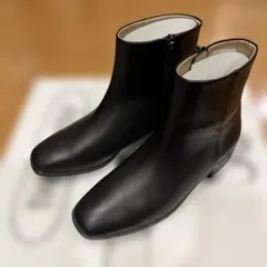 新品未使用　REGAL ブラック サイドゴアブーツ23