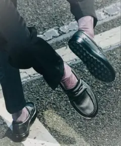 wander .etc UpTown ローファー BLACK