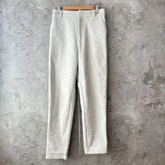 ナノユニバース　36 厚手　テーパードパンツ　冬　暖パン　防寒　裏地つき　S