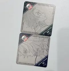 ゆ*】様 鬼滅の刃 ufotable DINING コースター　冨岡義勇　竈門炭