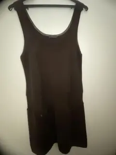 WILLSELECTION ブラウン　膝上丈ワンピース