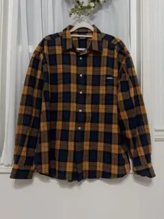 XLARGE チェック柄長袖シャツ