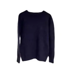 田中さんのセーター c.shetland S カシミアクルーネックニット 紫