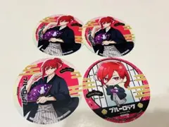 ブルーロック 円形コースター　千切　4枚セット