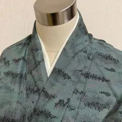 KJ930 大島紬 身丈159cm 着物 正絹