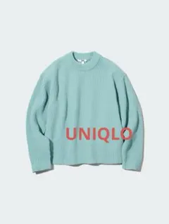 ユニクロ　ウォッシャブルソフトニットクルーセーター