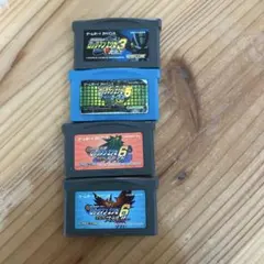 GBA　ロックマンエグゼシリーズ　4本セット　中古　ソフトのみ