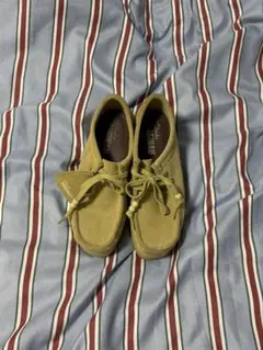 Clarks Originals 厚底 スエード シューズのサムネイル