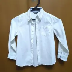 コムサイズム　ボタンダウン 長袖シャツ　120cm