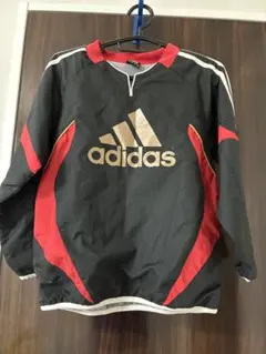 adidas ピステ ウィンドブレーカー M 黒/赤