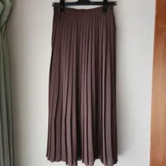 ＊シフォンプリーツロングスカート　ユニクロ＊