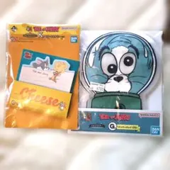 一番くじ　トムとジェリー メモ用紙　ふせん ・ジッパーバッグセット