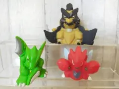 ポケモンキッズ　指人形　ストライク　ハッサム　バサギリ